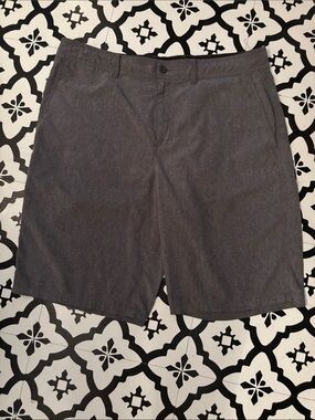 Men's Classic Gray Shorts - Casual Tailored Fit W34